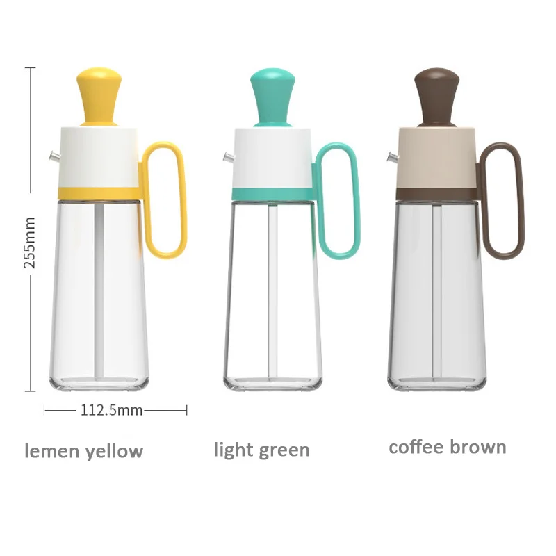 BBQ Glass Oil Bottle with Silicone Brush,Squeeze Type Oil Bottle Brush with Scale Lines, Oil Dispenser Bottle for Cooking factory