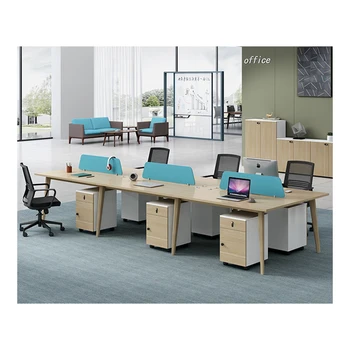 Modular Partition Table Workstation Home Office Desk And Chair Bureau De Travail Commercial Furniture Study Table