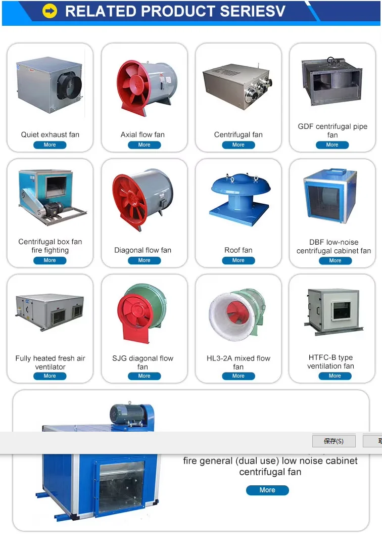 Axial Flow Fan, Customized, Electric - detail 16