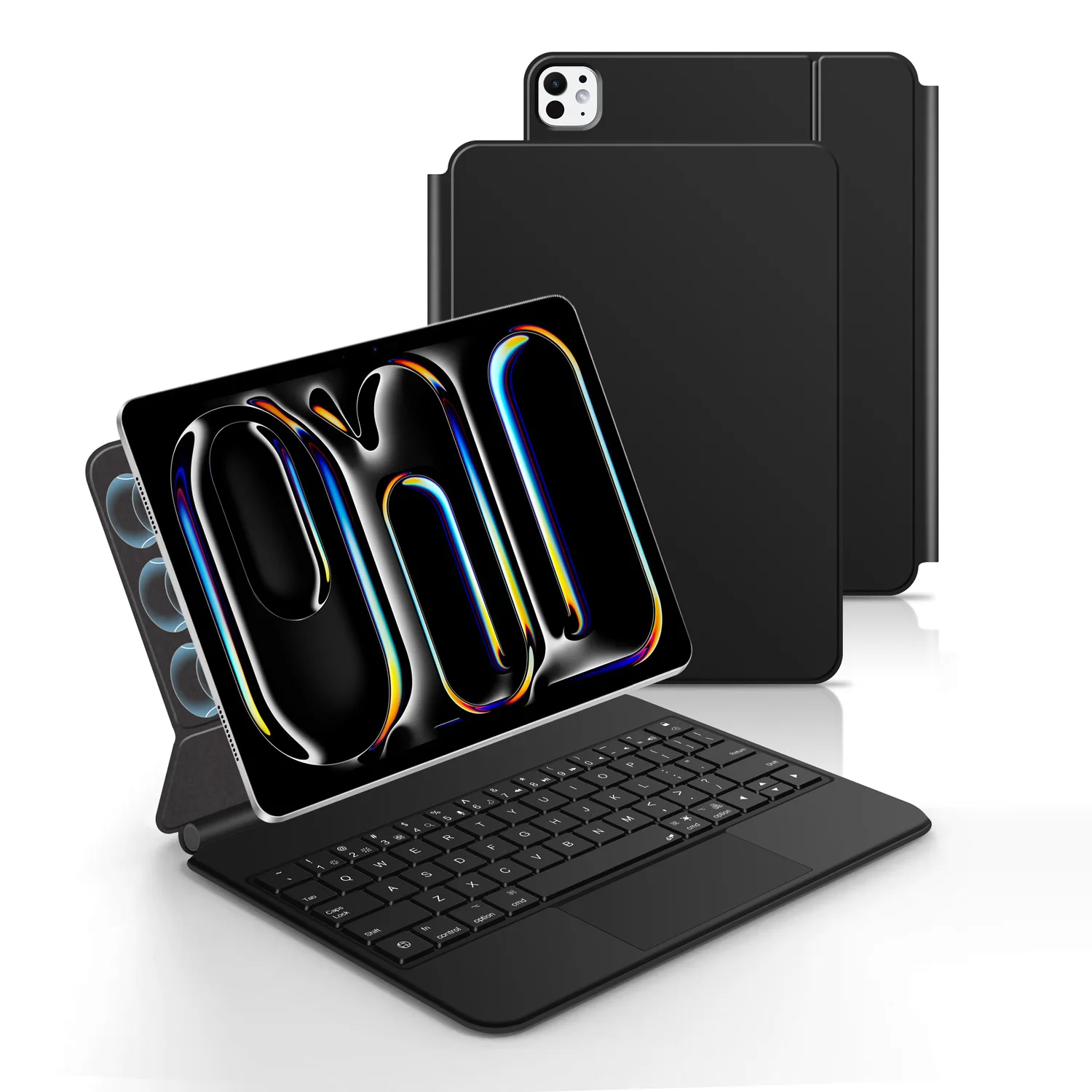 Magic Keyboard Case 11-inch and 13-inch for iPad Pro and iPad Air PU Leather Direct contact connection Laudtec