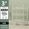 Three-layer white hanging box