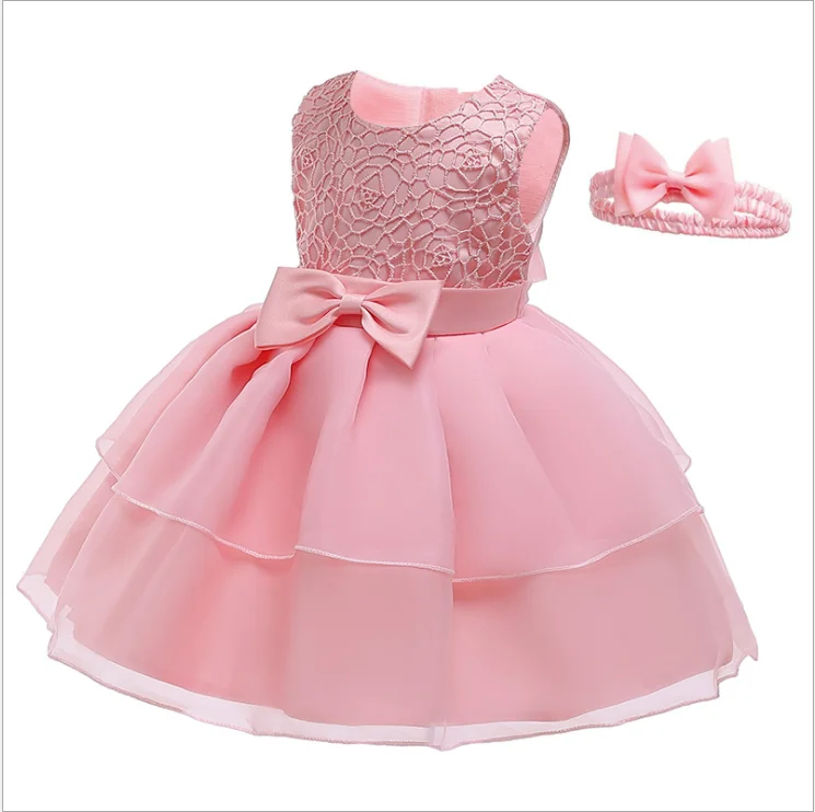D0116  Latest Children Girls Summer Frock Designs Birthday Party Dresses Baby Princess Baby Girl Party Dress