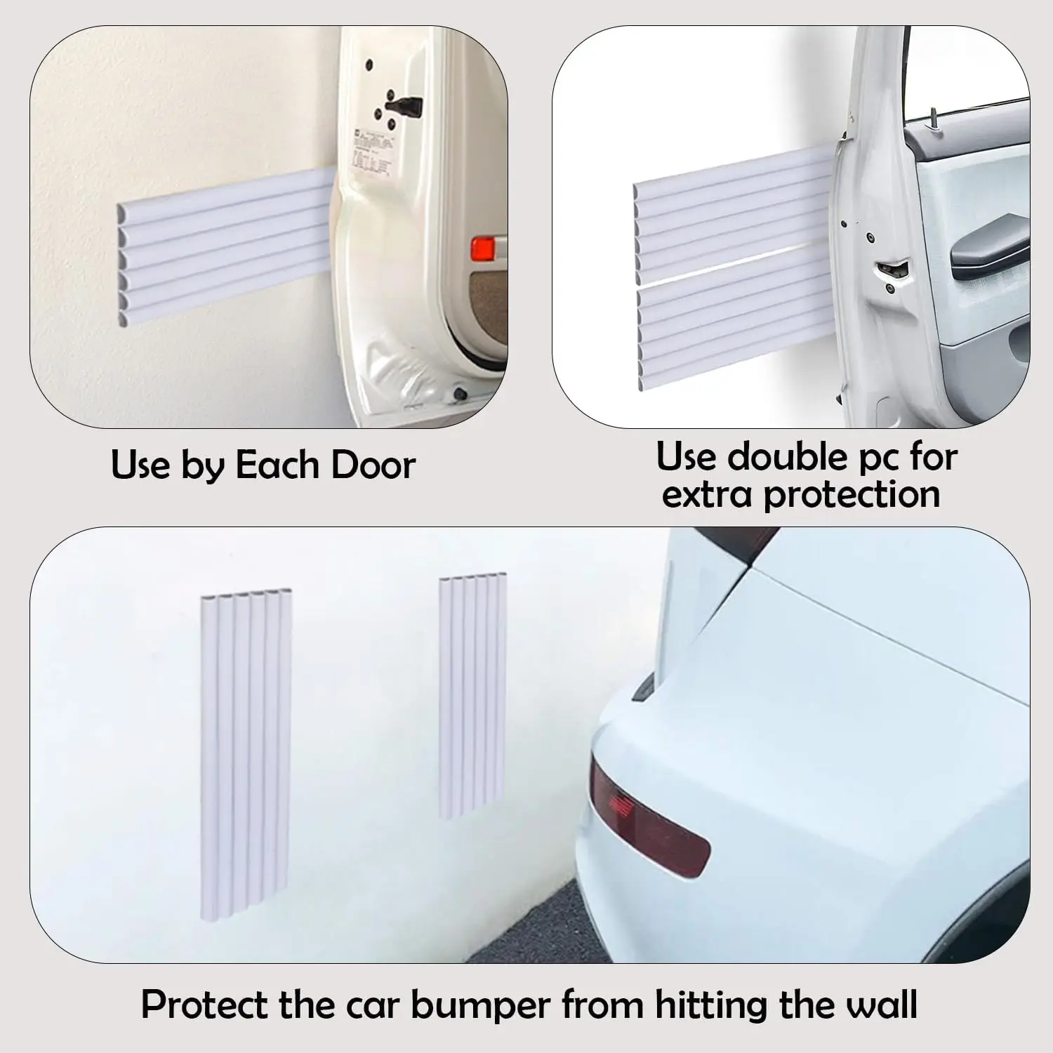 Rubber Wall Protector Strips Garage Wall Protectors Strong Self ...