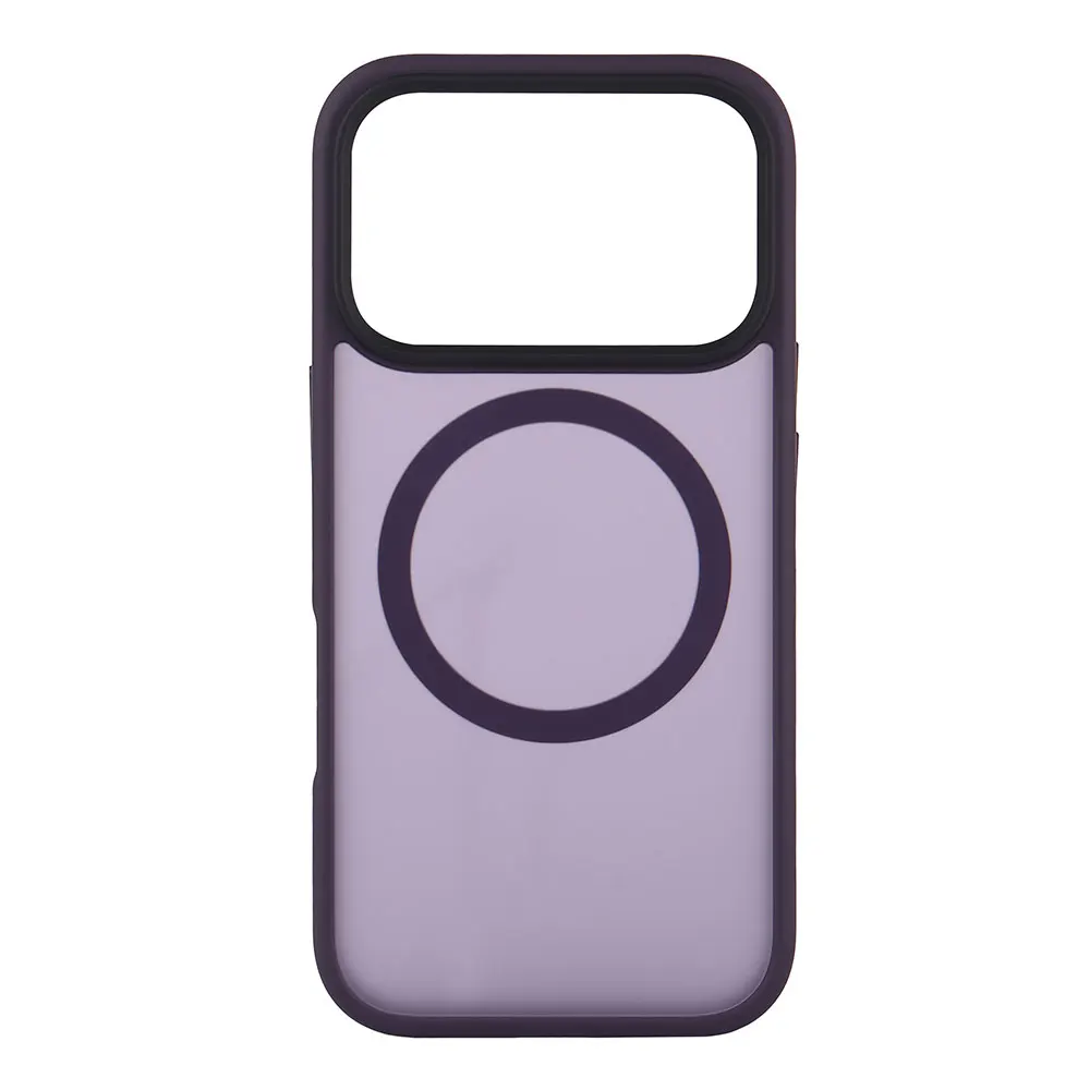 product hard pc matte translucent anti scratch phone case magnetic solid phone cover for iphone 17 air pro max support wireless charging-8