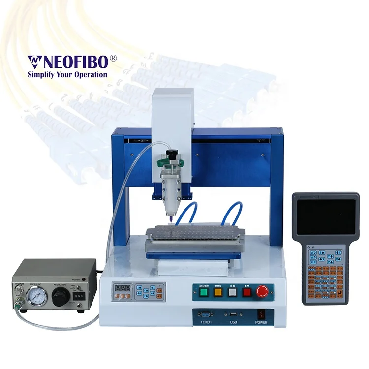 Neofibo EIM-200 Ab Клей Диспенсер волоконно-оптический эпоксидной инъекционных машина для патч-корд производственная линия