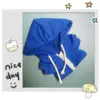 Labubu sweater suit lake blue