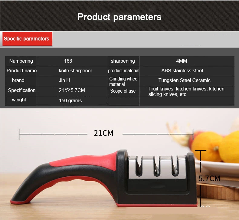 Stainless Steel Knife Sharpener Multifunctional Knife Sharpener For