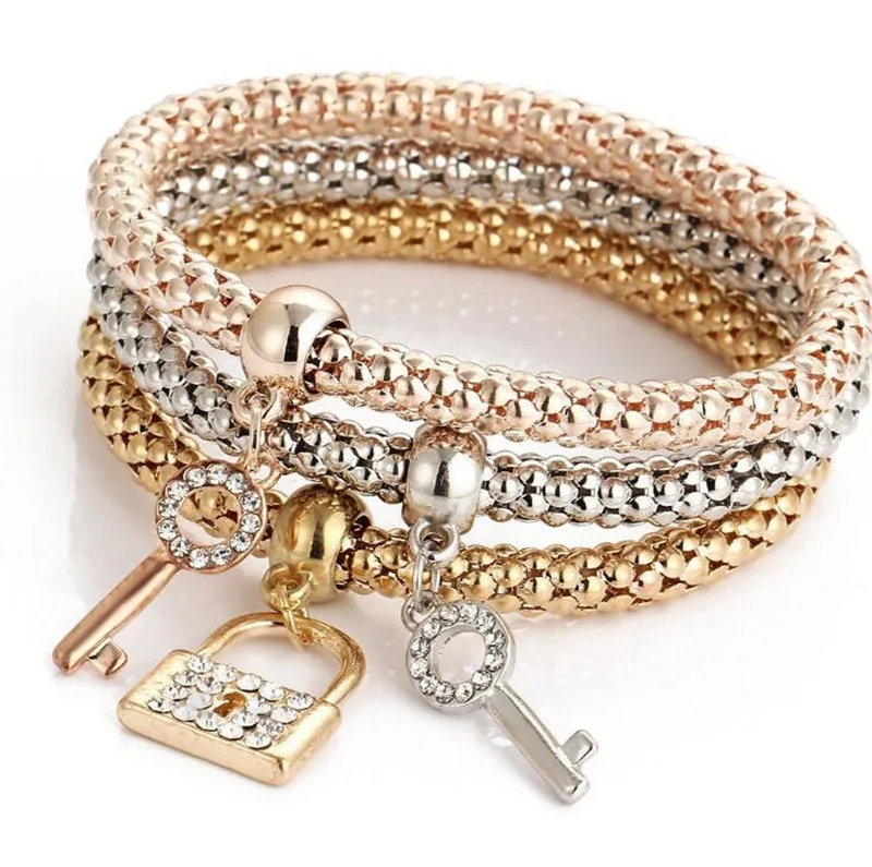 9ct Three Colour Gold Infinity Bracelet  0117346  Beaverbrooks the  Jewellers