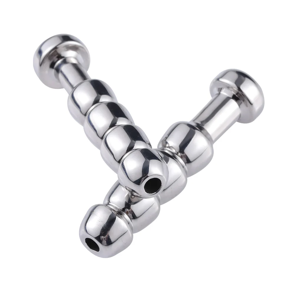 Metal Male Chastity Device Urethral Sound Toys Set Mini Urethral Dilation Plug Sex Tools for Men