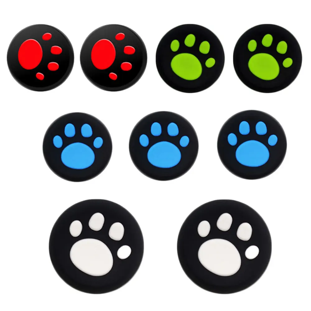 Laudtec Silicone Rocking Sensation Cap Button Stick Shell Cases Accessory Cute Cartoon Cat Claw Rocker For Ps4/Ps5 Yxj07 factory