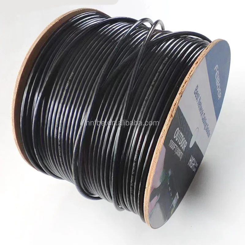Network Stable Fast Outdoor UTP/FTP/SFTP Cat 6 Cable Cat6 305m Exterior Network Cable Cat6 Outdoor Copper/CCA