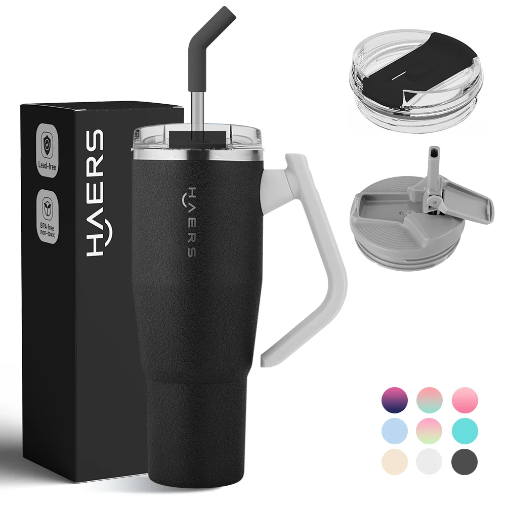 BPA Free Double Wall Vacuum Cups With Logo Custom Logo Printed Flask ...