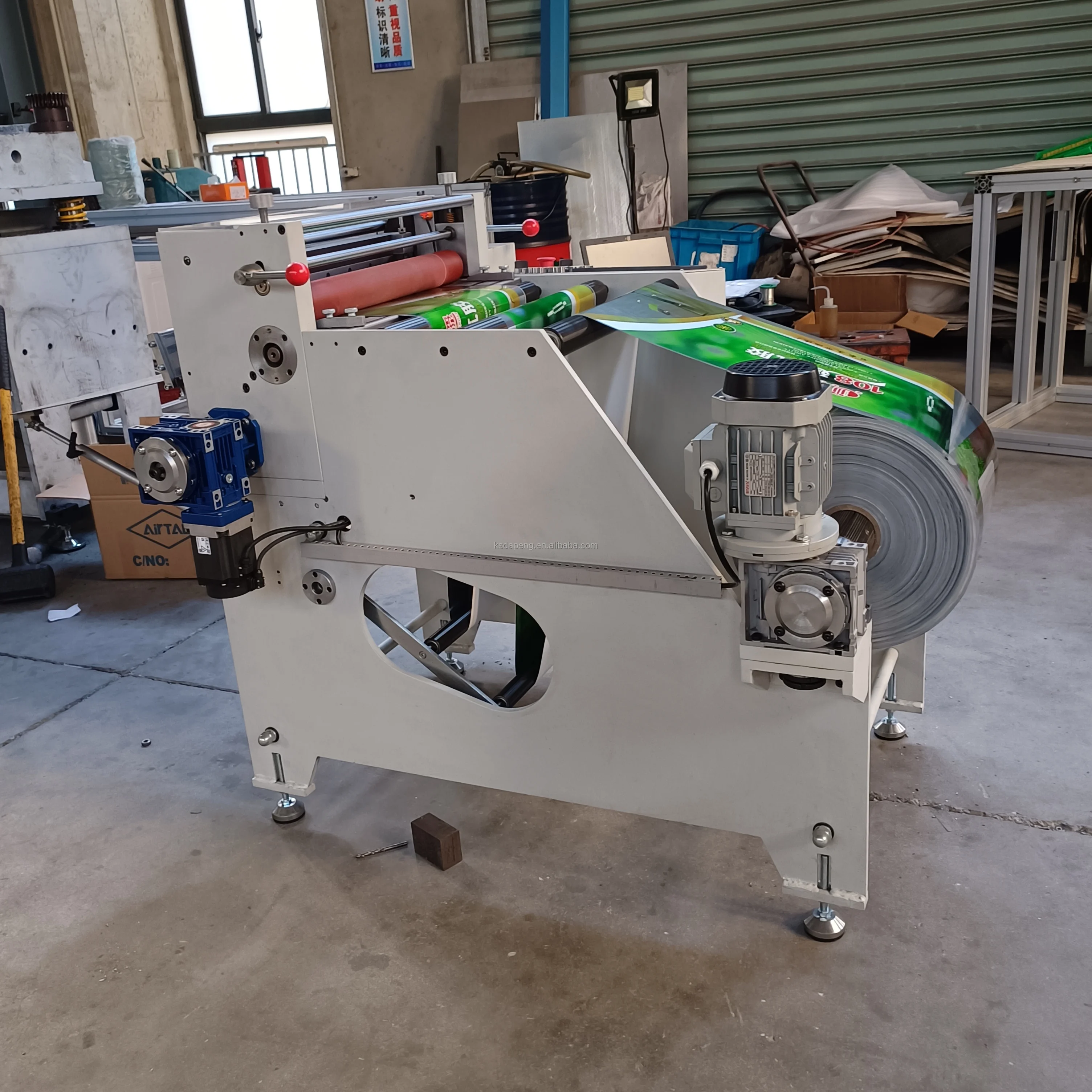 Paper Roll to Sheet Cutting Machine for Aluminium Foil Rolling