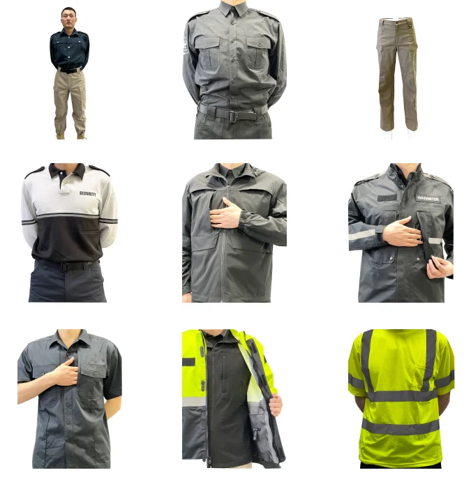 Uniformes De Seguridad Uniformes De Securite Oem Design Poly Cotton