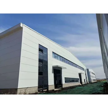 Widely Used Large Span Steel Roof Aeroshed Garage Prefabricated Workshop Steel Structure Hangar Building Light Metal Welding