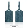 Luggage Tag Navy Blue