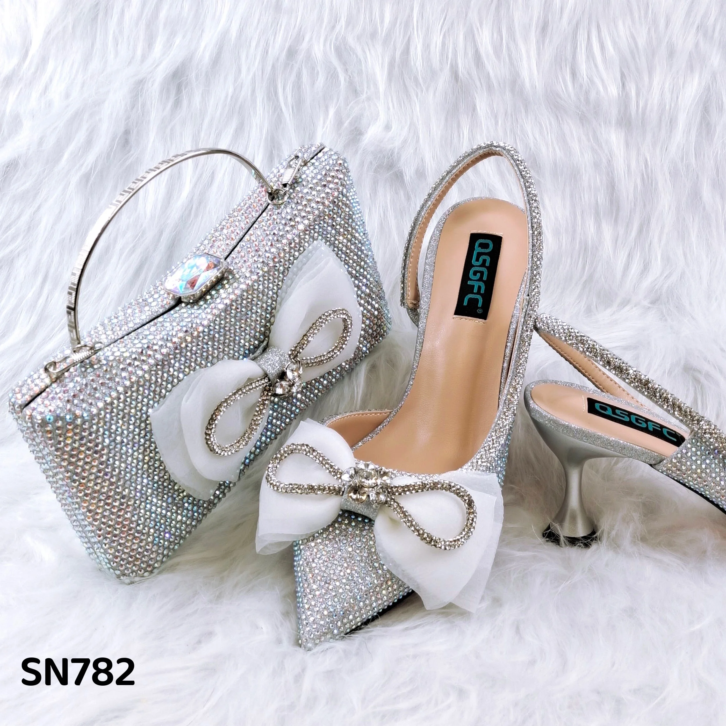 Silver Women Bag Set 2022 Fashion High Heels Toe Shoes - Buy High Heels Toe  Shoes,Silver Women Bag Set,Little Girls High Heel Shoes Product on  