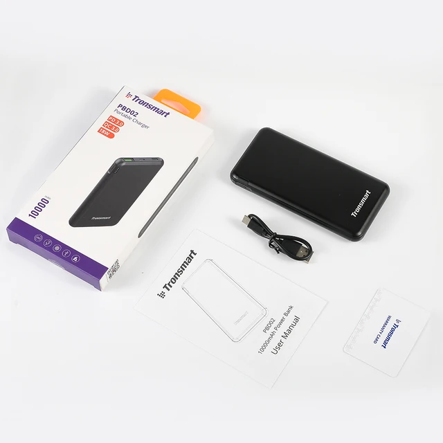 Tronsmart PBD02 10000mAh USB-C Power Bank with Power Delivery