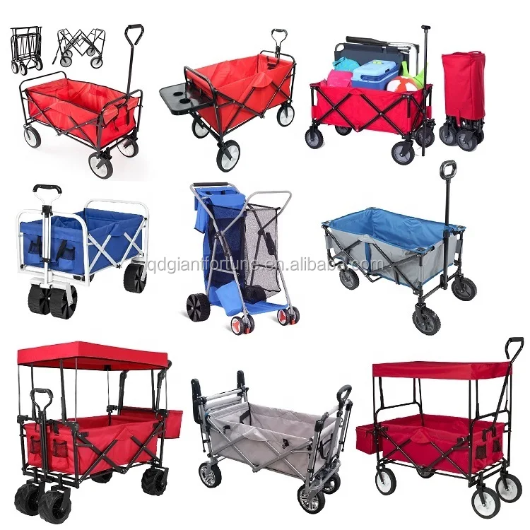 Открытый универсал пляжный сад кемпинг Пляжная тележка с надувными колесами для