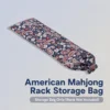 Bolsa de Mahjong Flor Azul
