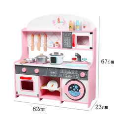 Лучшее качество и низкая цена, новый дизайн, ролевая игра, кухонная игрушка 3 в 1, пластиковые Кухонные Игрушки, игровой набор для детей
