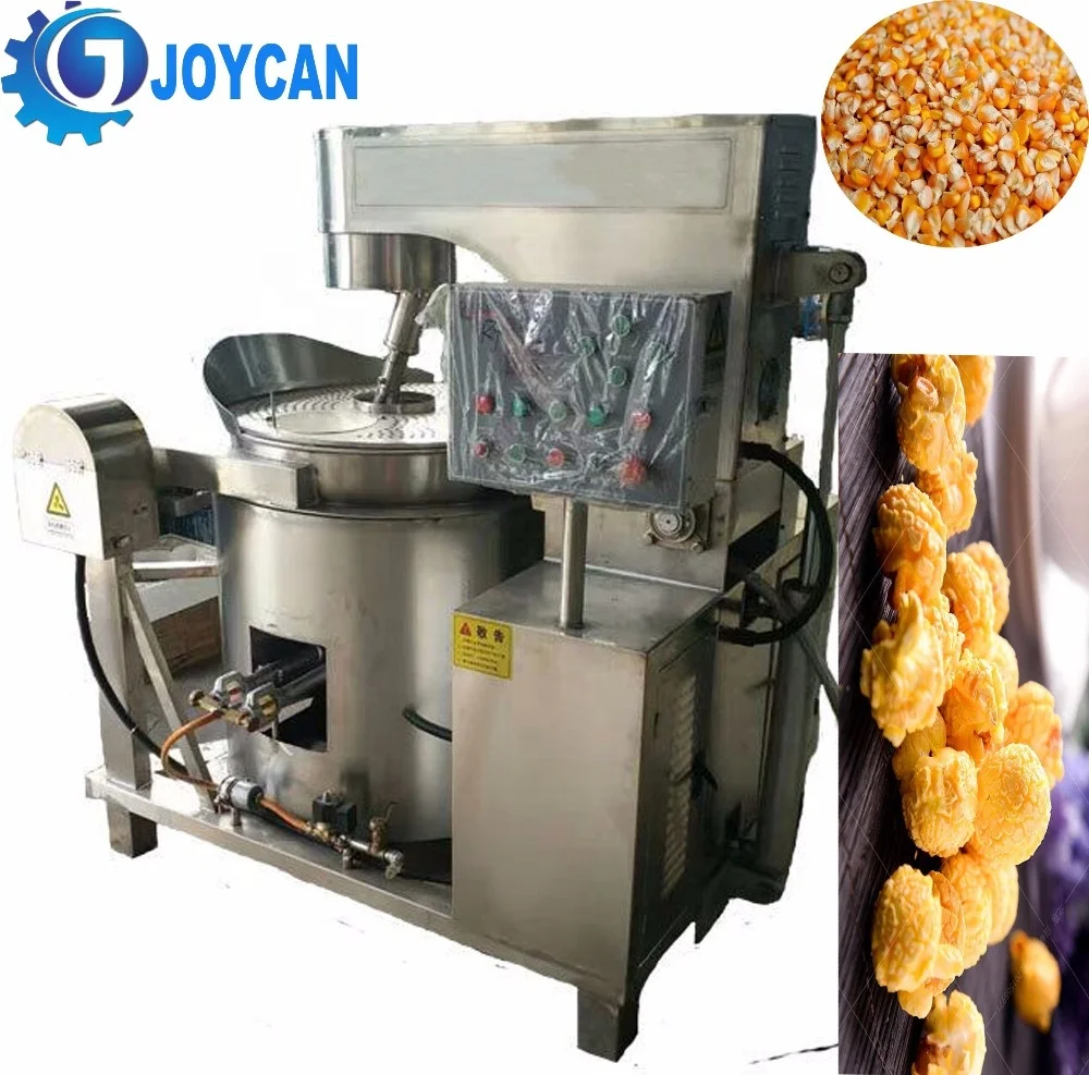 Газовая машина для приготовления поп-корна по изготовлению карамелизированного попкорна промышленная