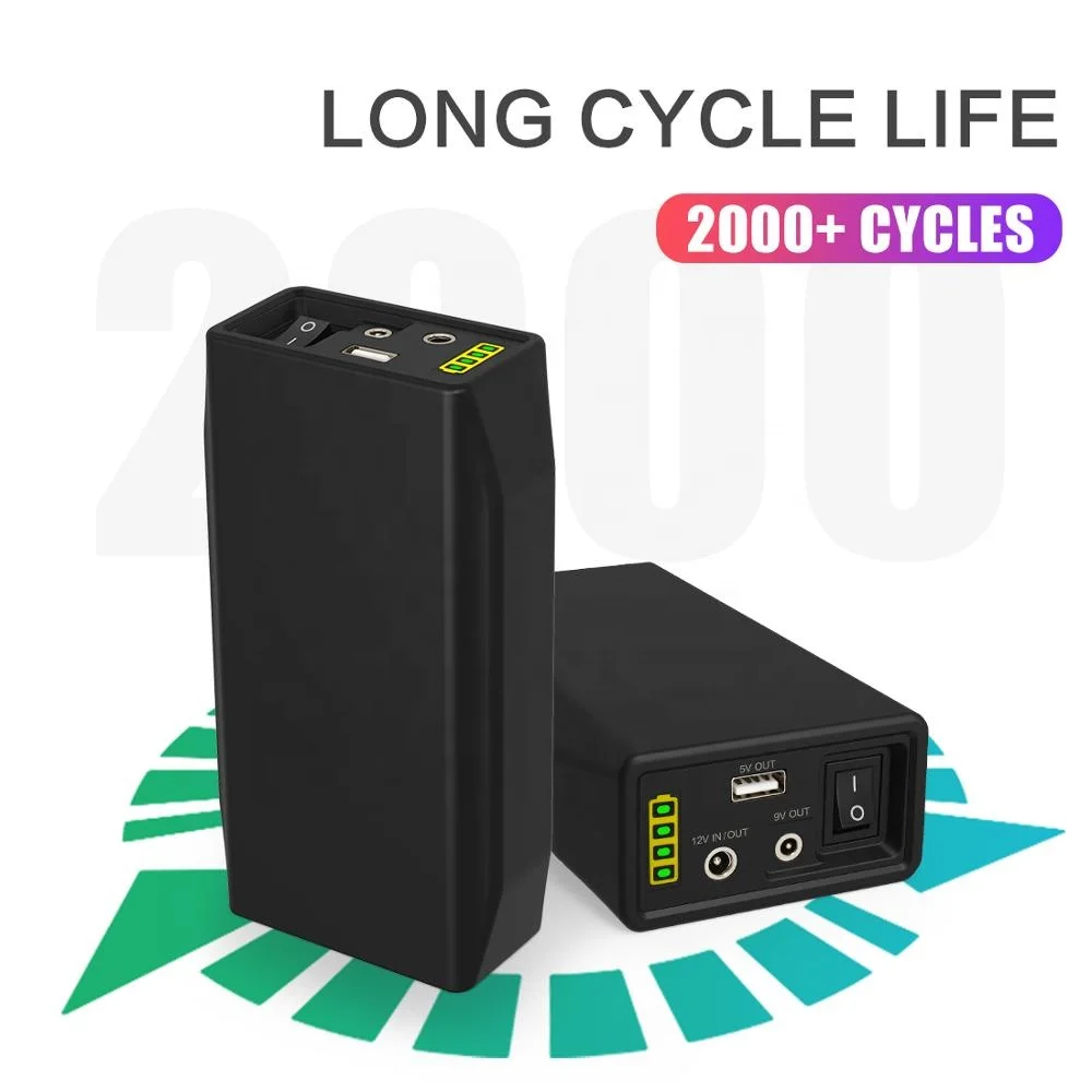 Deep Cycle Rechargeable Lifepo4 Battery 83.2Wh Lithium Ion 2000+ Cycle Batterie 12.8V 6500mAh Portable CPAP Battery