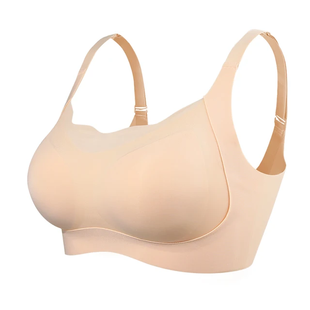 2445 Super Soft Comfortable Mastectomy Bra Prosthesis  Breasts Bra with Pockets for Breast Cancer Women