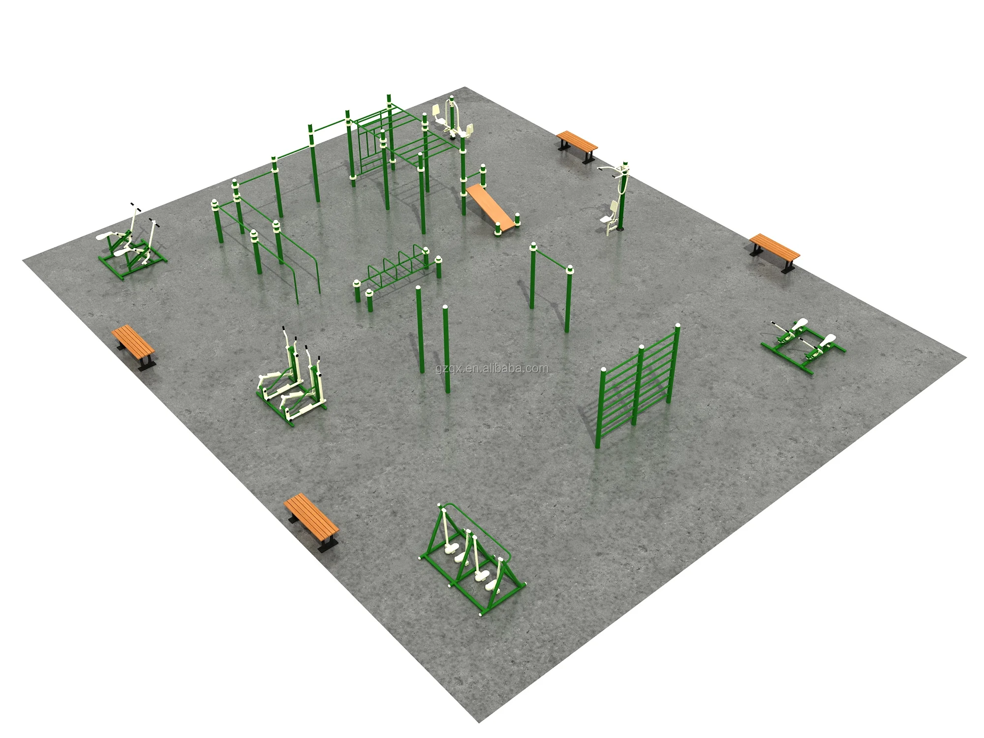 New Design Outdoor Exercise Playground Gym Fitness Equipment Buy