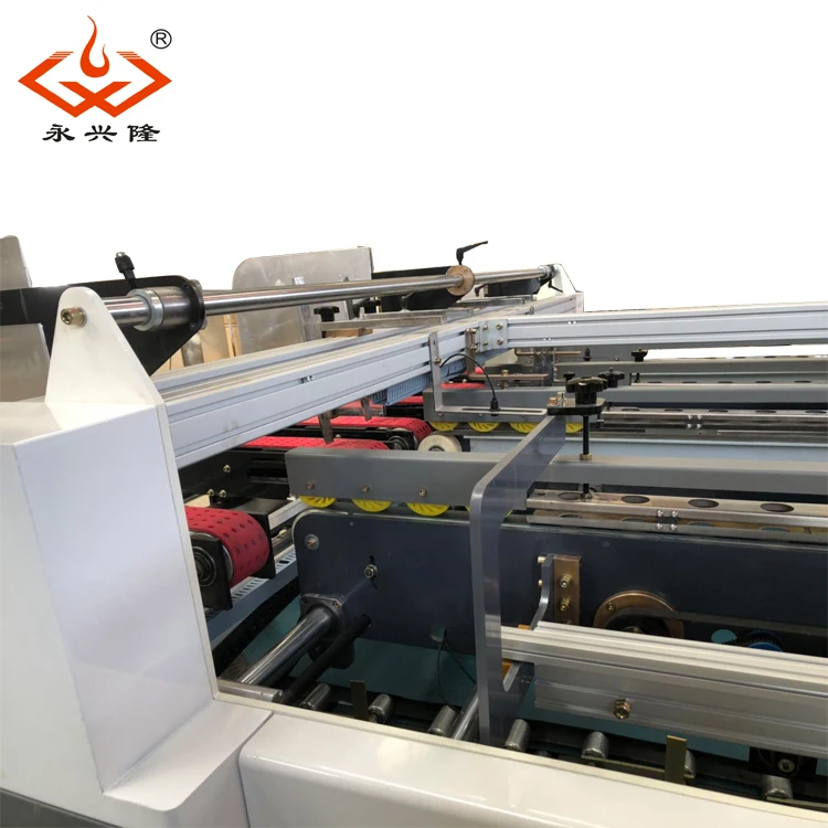 Carton Folder Gluer Machine/two Cartons Joint Glue Machine/double Pieces Gluing Machine