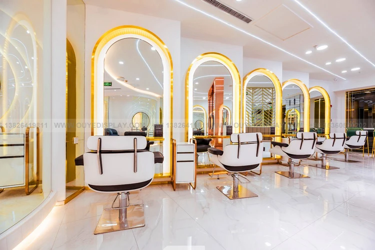 Customizable Station Beauty Salon Mirror Beauty Salon