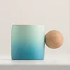 Blue-green ball cup