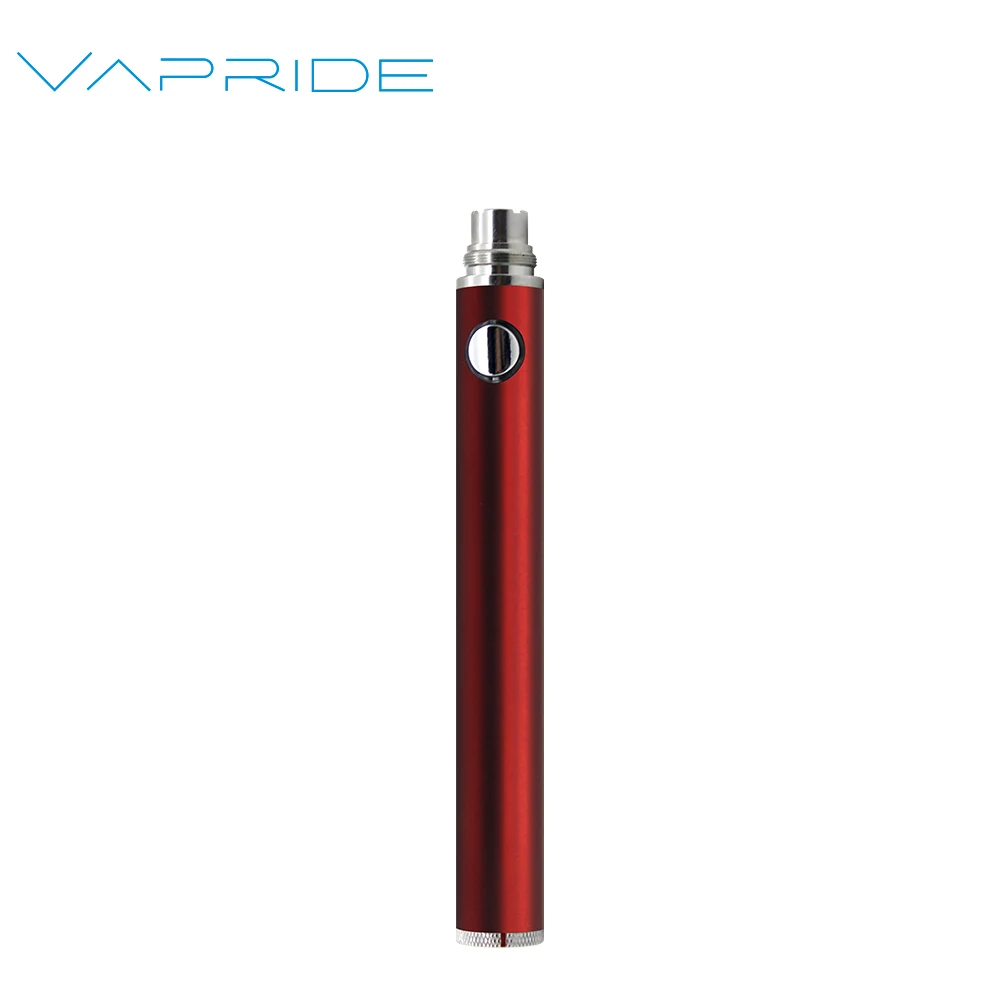 Высокое качество, Лидер продаж, аккумулятор VAPRIDE Evod Twist 510 Thread Vape Pen 650/900/1100 мАч 3,3-4,8 в
