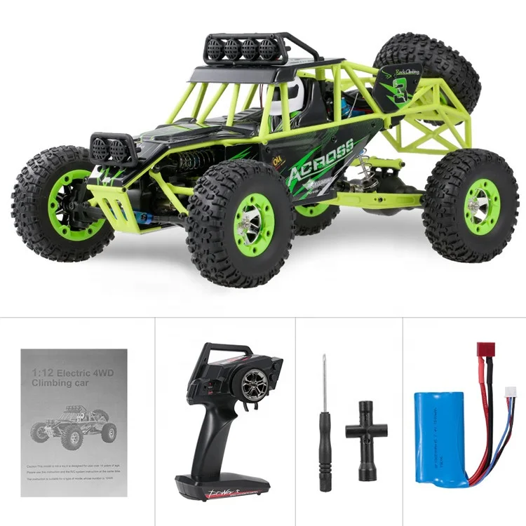 Zhenguang Wltoys 12428 RC Climbing Car Toys - High Speed 4WD