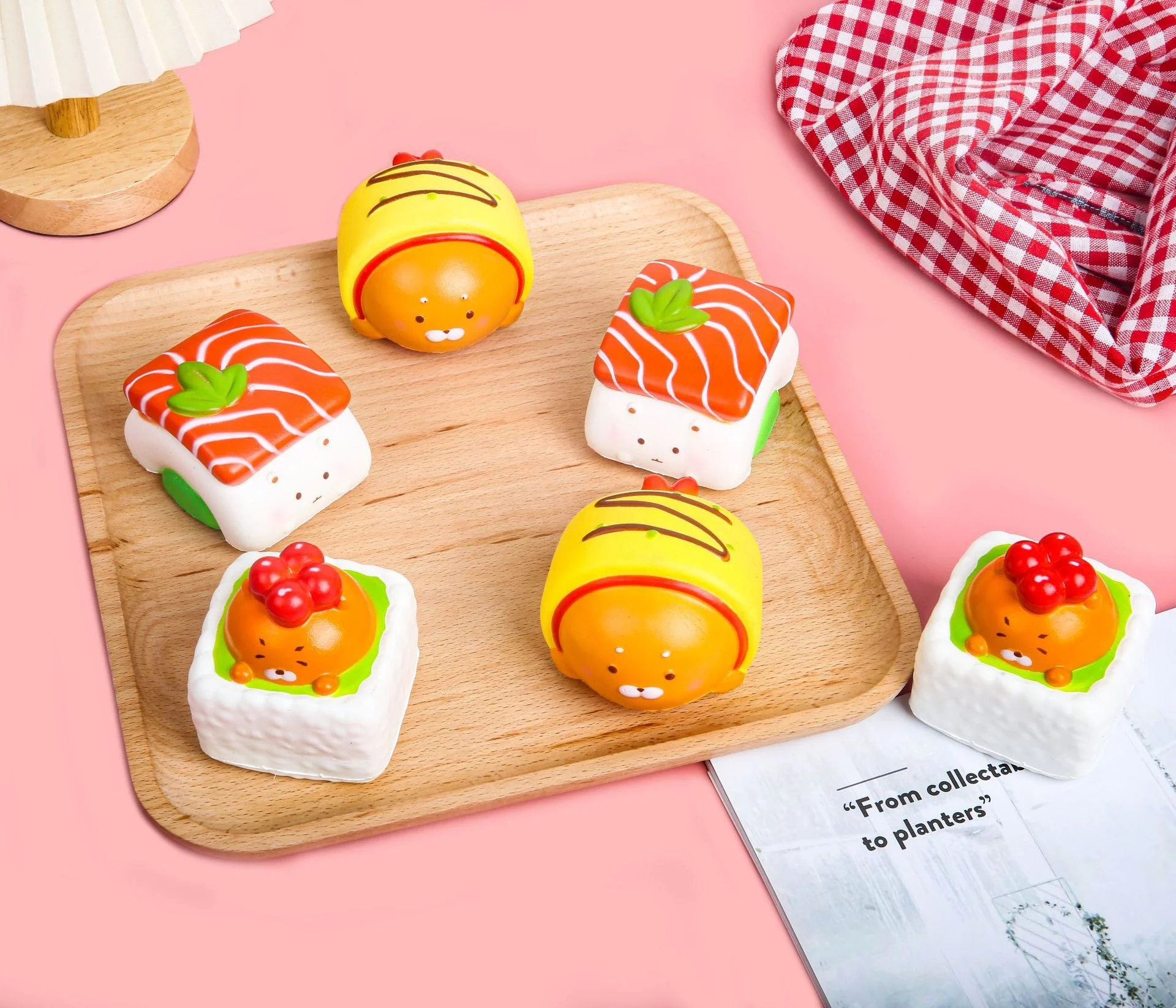 High Quality Soft Sushi Squishy Slow Rising Scented Japanese Foam