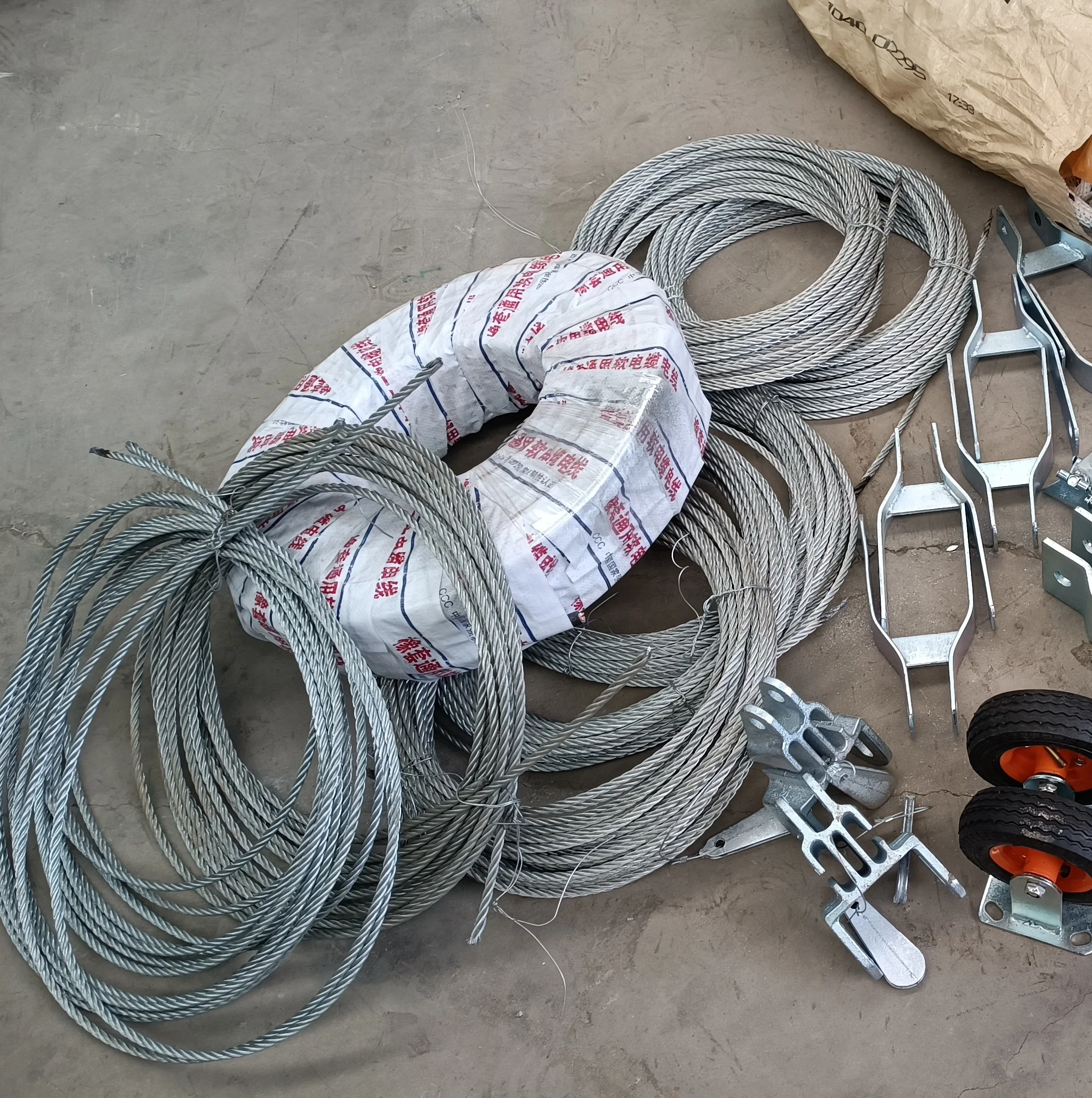 Стальной трос для лифта и Подвесной