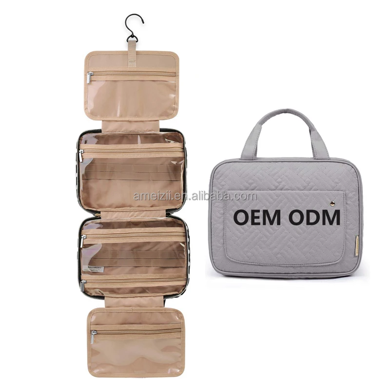 Hot Selling Hanging Toiletry Bag Hook Women Makeup Cosmetic Bag Case