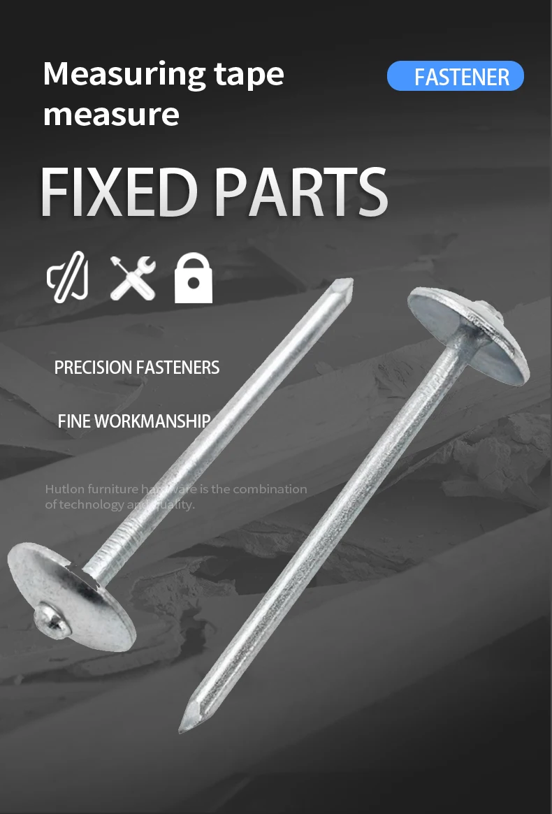 China Nail Strip Roof Sheeting Roofing Nails 25kg Box Pvc Umbrella