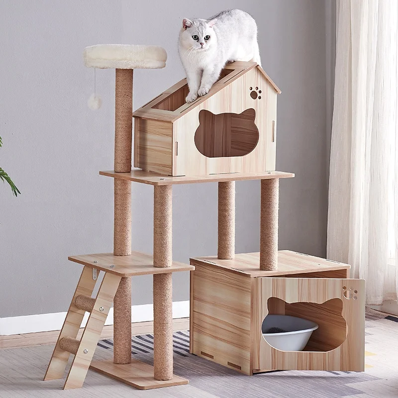 Pet Supplies Second Hand Cat Tree For Sale Cherry Blossom Monotone