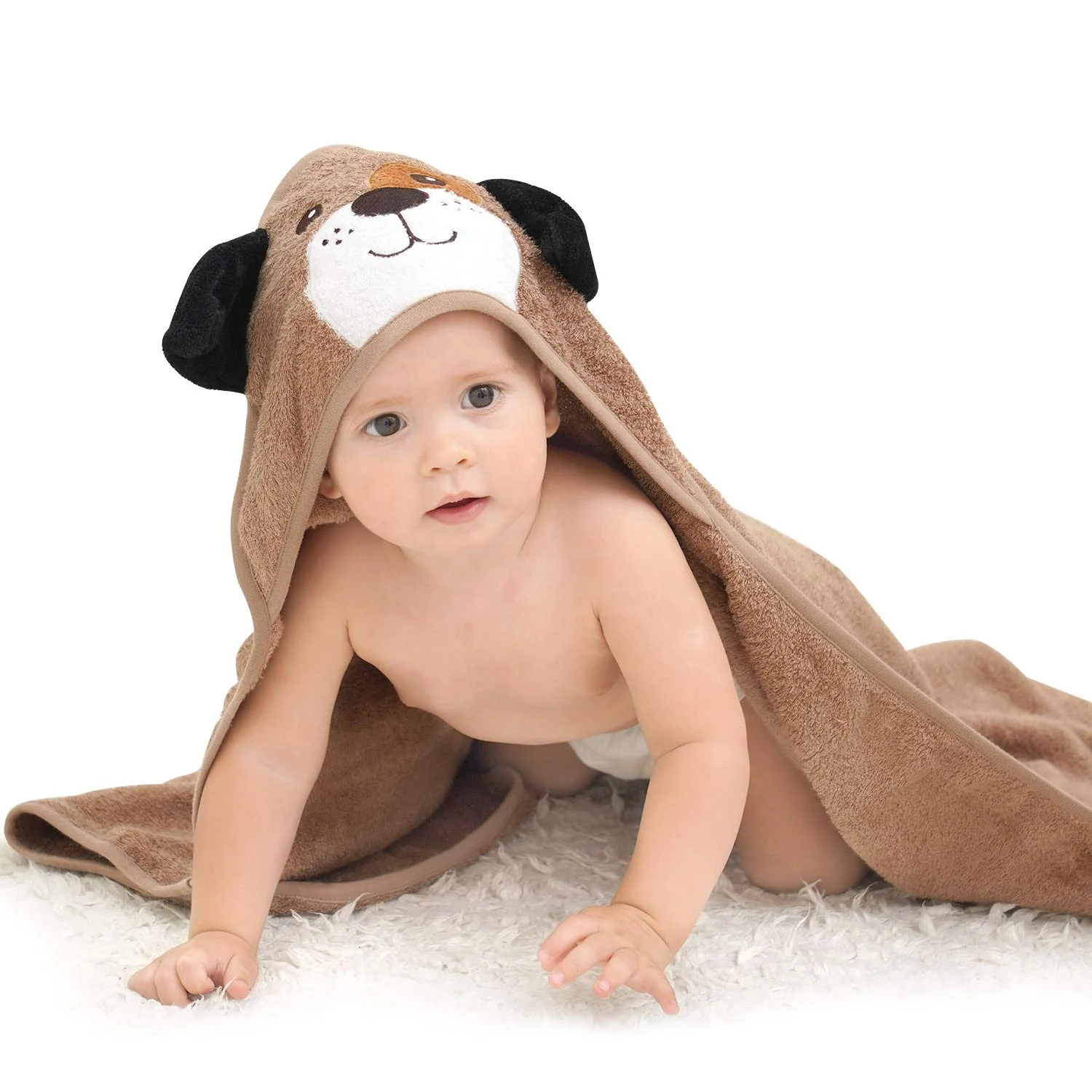 ultra soft bamboo hooded baby towel bath towel with hood for