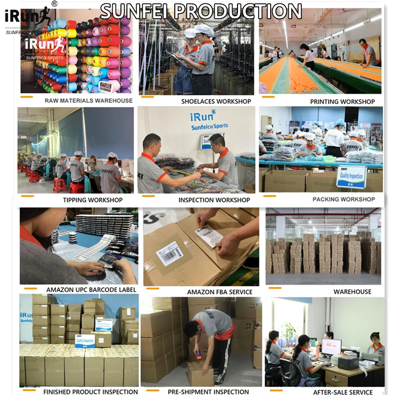 IRun Hockey Shoelace Bracelets Gradient Color Shoe Laces Bracelets with Custom Brand Logo Braided Sohoelace Bracelets