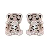 Tiger Focal bead Rose Brown SA201