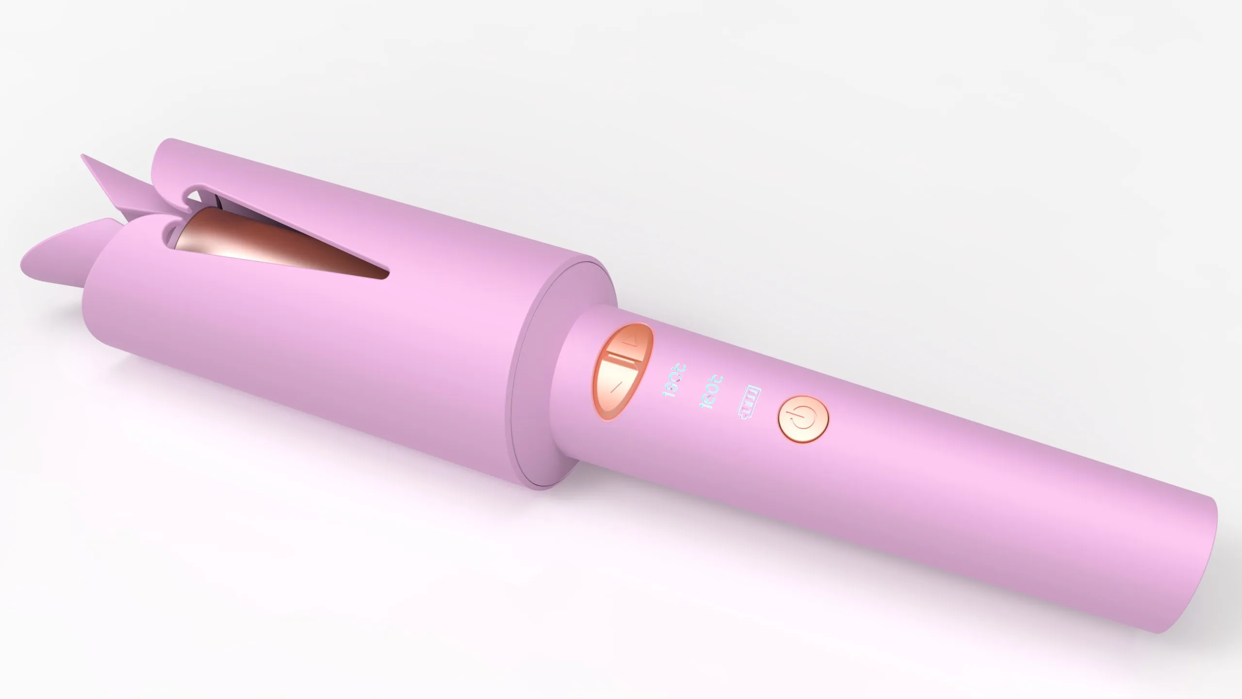 Rechargeable Auto Hair Curler with 16mm Ceramic Barrel and 4200mAh Battery for Fast Styling