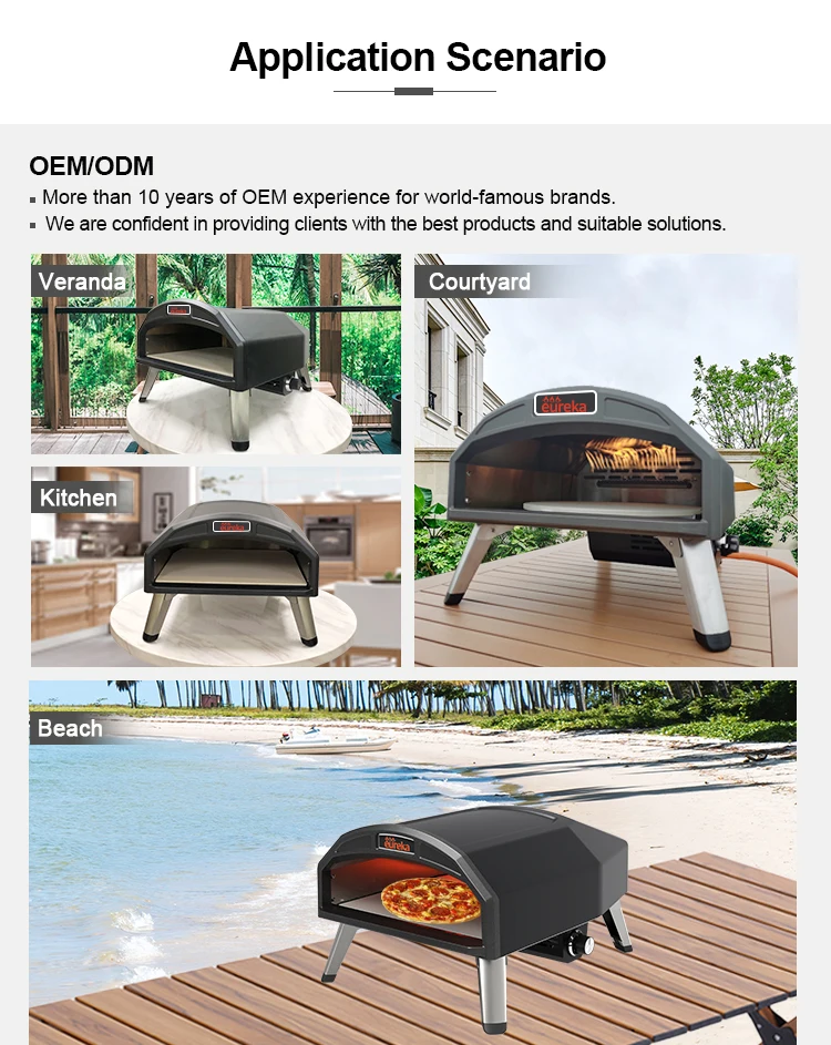 High Quality Pizza Oven Gas Portable Outdoor Pizza Oven China Best Gas