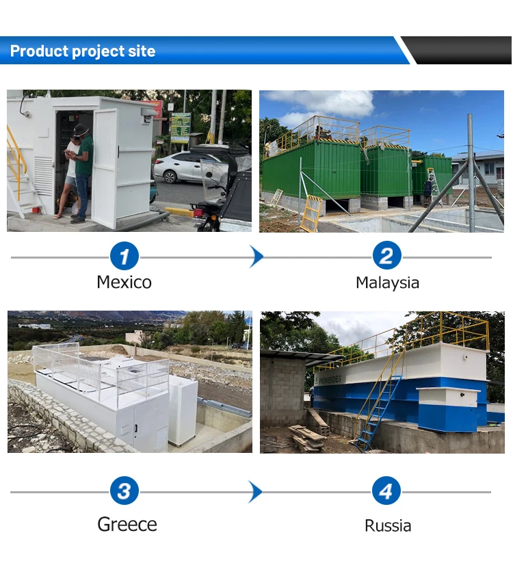 Mbbr Package Containerized Sewage Treatment Plant Recycling System For ...