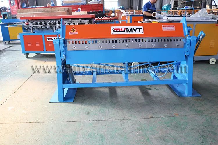 TDF Duct Folding Machine Sheet Metal Hand Folder air Duct Folding Machine Ductwork Manual Bending Folder Machine