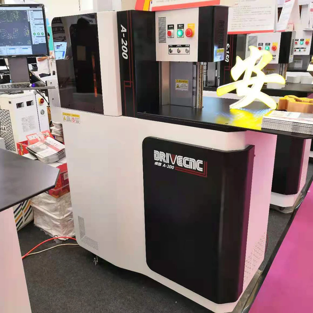 3Dサイン作成用SSおよびアルミニウム自動チャンネル文字曲げ機