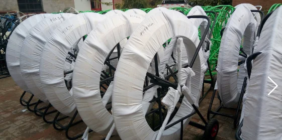  4.5mm 100m Fiberglass FRP Wire Fiber Optic Cable Pulling Rods Duct Rodder Fish Push Rod For