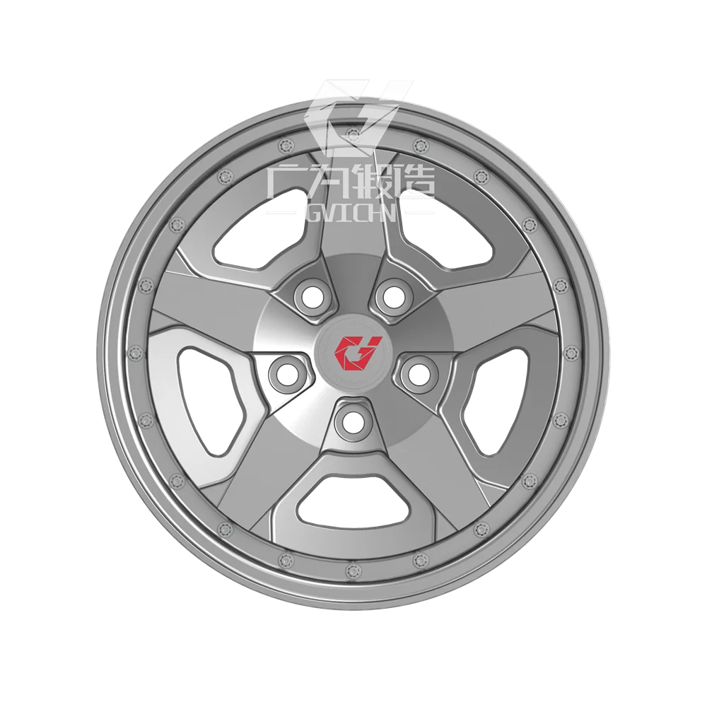 GVICHN   PCD5*120 5*127 off-road custom car wheels Independent design 17 18  20  22 24 Forged wheels  bead lock rims