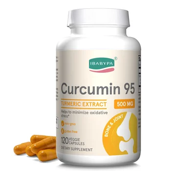 Wholesale Hot Selling OEM Turmeric Curcumin Extract Capsules for Antioxidant Support Bone & Joint Dietary Supplement